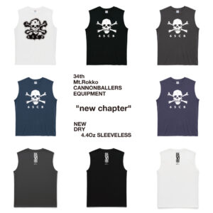【受注生産商品】34th NEW TYPE DRY SLEEVELESS 2 "new chapter"