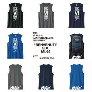 【受注生産商品】34th DRY SLEEVELESS "BENVENUTI"